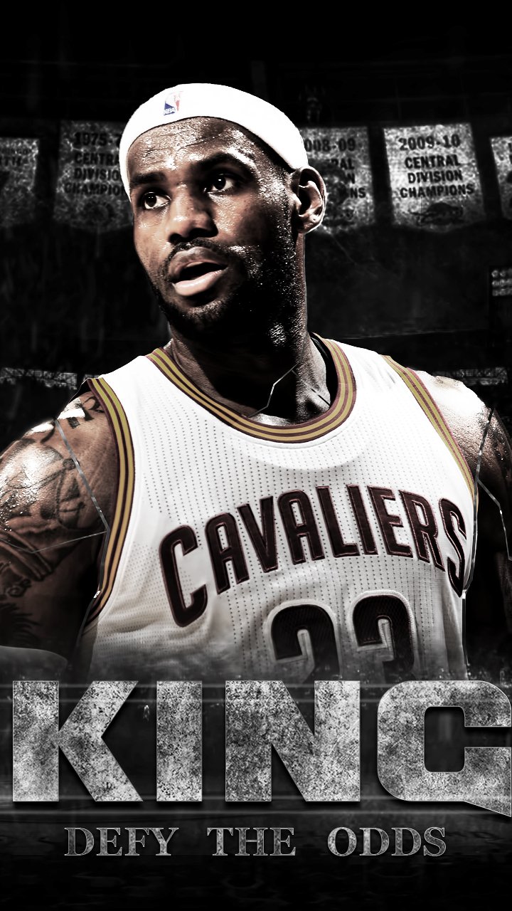 Download LeBron James Sports Phone Wallpaper