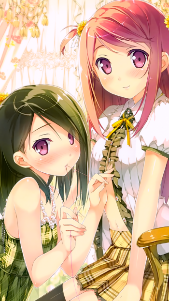  Two girls by カントク