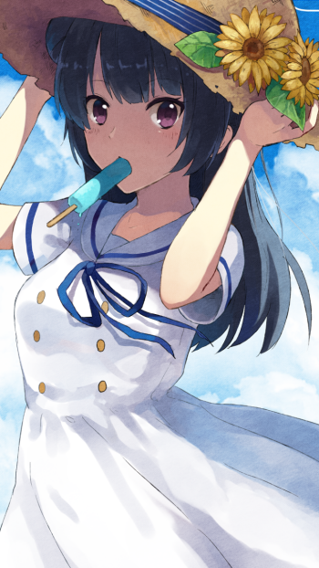 Yoshiko Tsushima Anime Love Live! Sunshine!! Phone Wallpaper