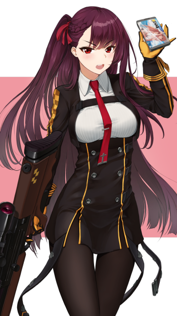 WA2000 (Girls Frontline) video game Girls Frontline Phone Wallpaper