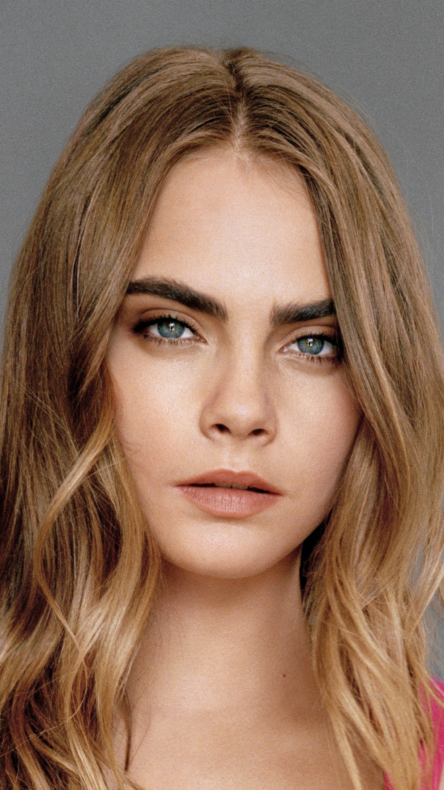 Download Long Hair Blue Eyes Blonde British Actress Model Celebrity Cara Delevingne Phone Wallpaper