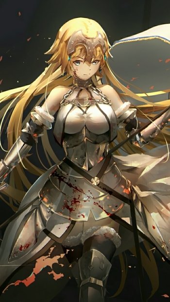 Jeanne d'Arc (Fate Series) Ruler (Fate/Apocrypha) Anime Fate/Apocrypha Phone Wallpaper