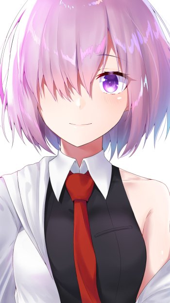 Mashu Kyrielight Anime Fate/Grand Order Phone Wallpaper