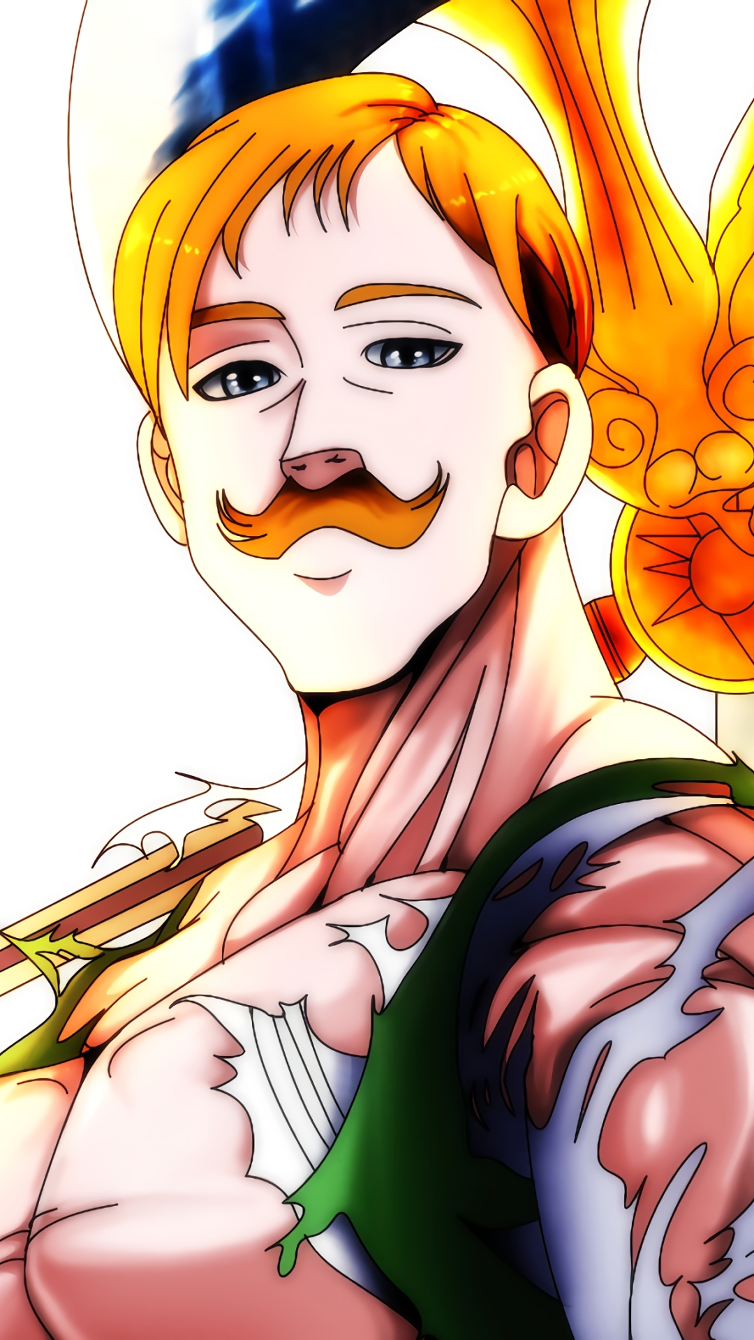 Escanor, nanatsu, no, taizai, anime, sun, lion, HD phone wallpaper