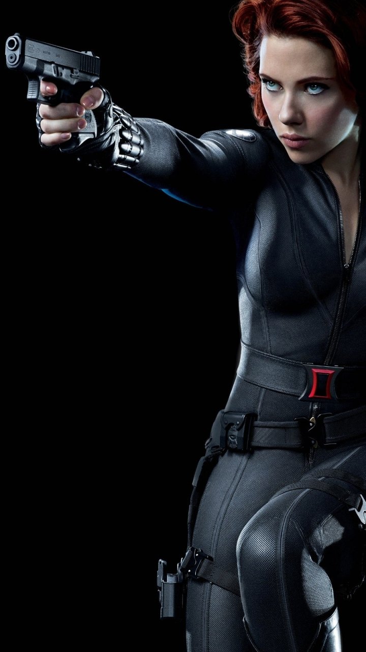 Download Scarlett Johansson Movie Avengers Phone Wallpaper
