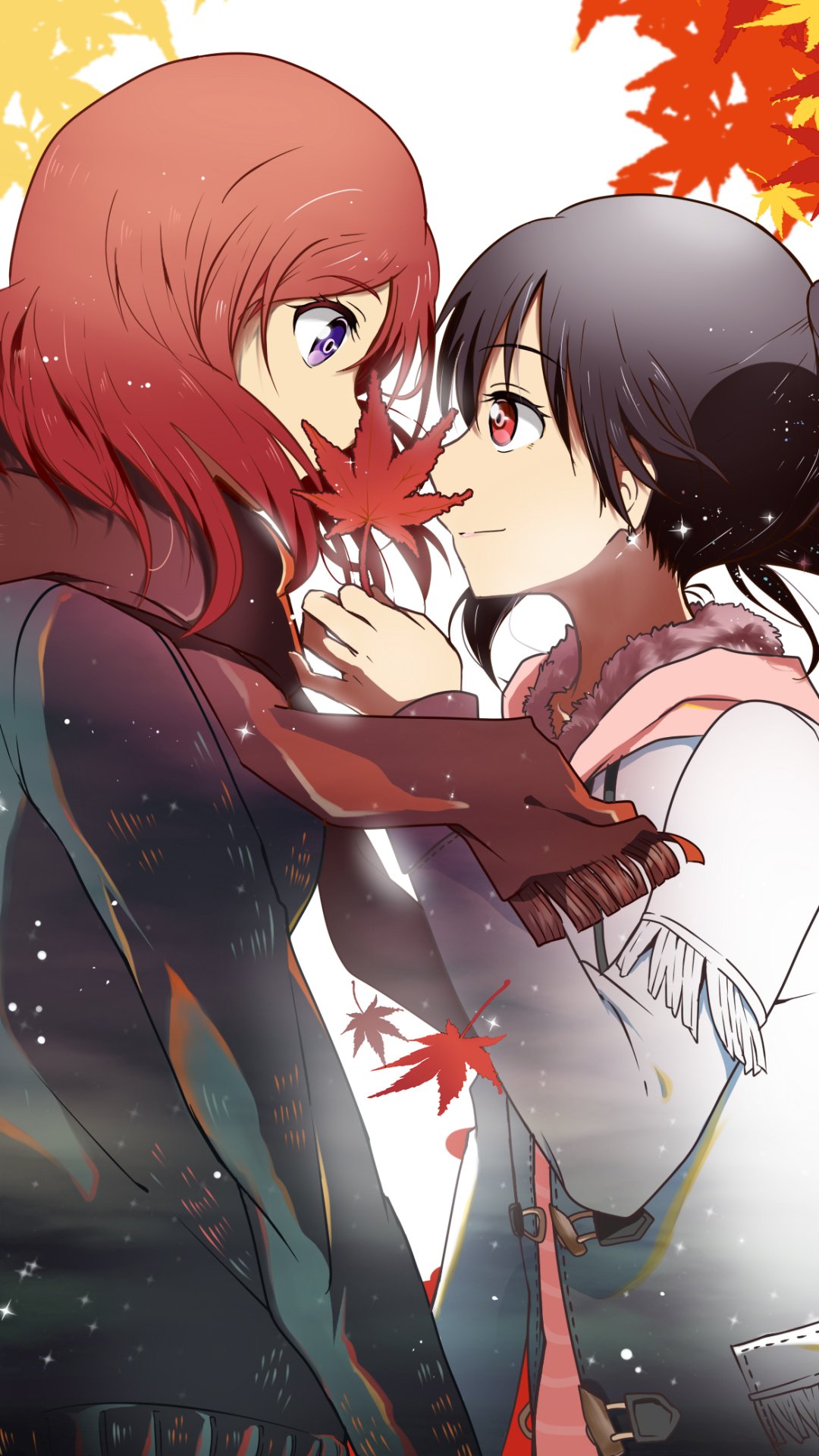 Download Nico Yazawa Maki Nishikino Anime Love Live! Phone Wallpaper