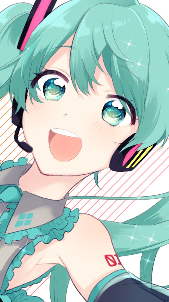 Download Hatsune Miku Anime Vocaloid Phone Wallpaper