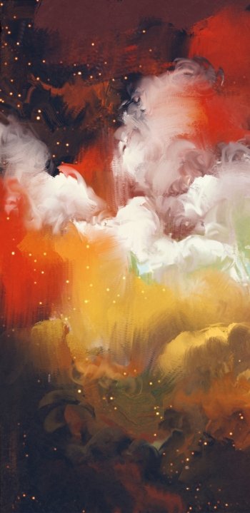 space artistic cloud Phone Wallpaper