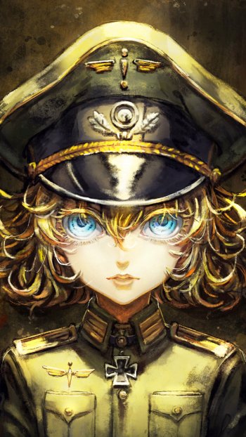 Tanya Degurechaff Anime The Saga of Tanya the Evil Phone Wallpaper