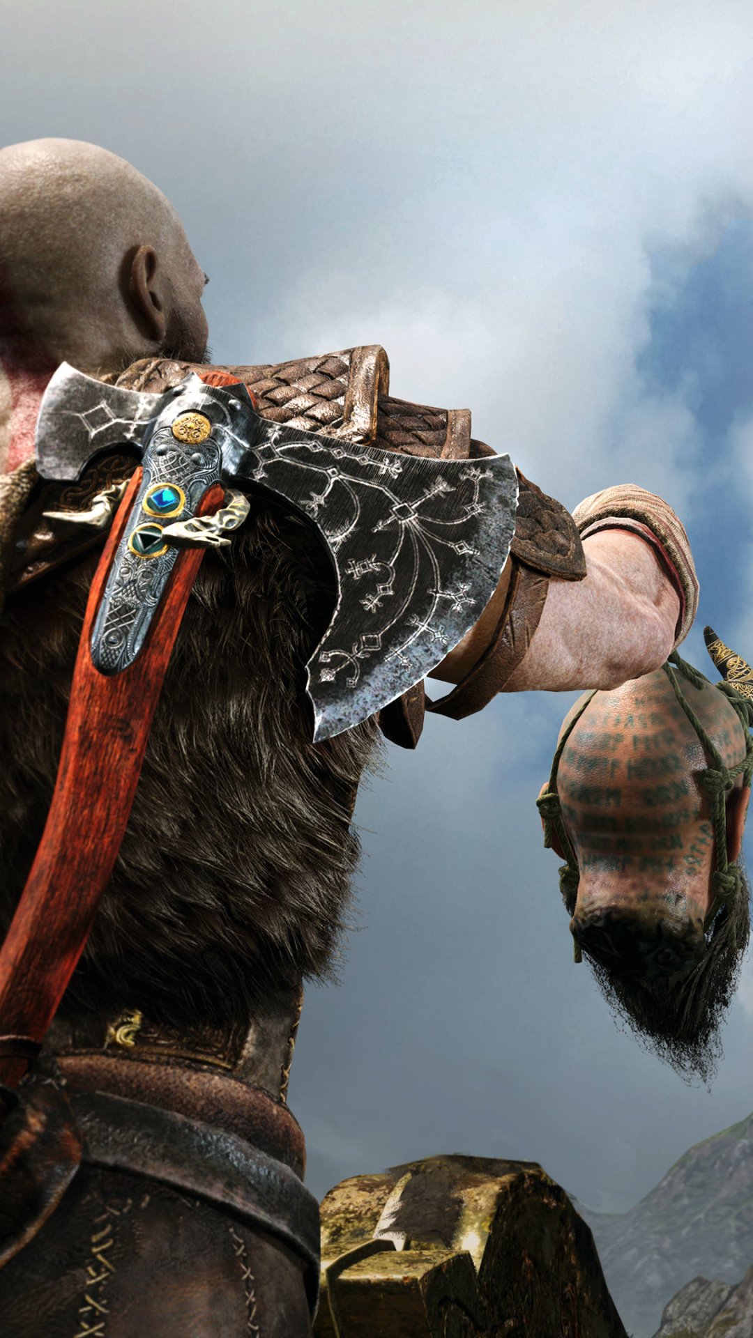 Download Kratos (God Of War) Video Game God Of War (2018) Phone Wallpaper