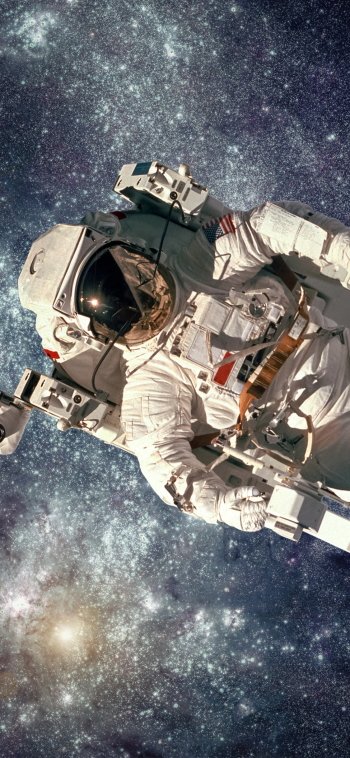 Sci Fi astronaut Phone Wallpaper