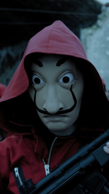 La casa de papel TV Show Money Heist Phone Wallpaper