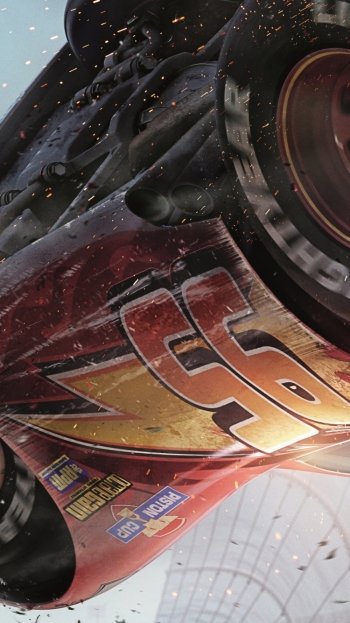 Lightning McQueen movie Cars 3 Phone Wallpaper