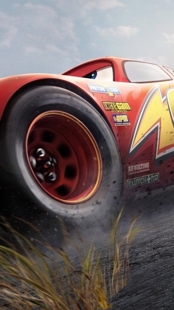 Lightning McQueen movie Cars 3 Phone Wallpaper