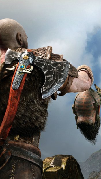 Kratos (God Of War) video game God of War (2018) Phone Wallpaper