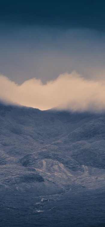 Scotland landscape cloud nature mountain Phone Wallpaper