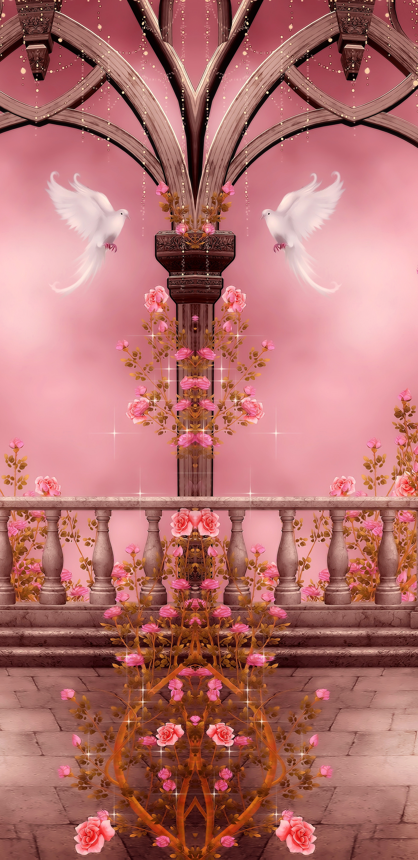 Pink Rose Fantasy
