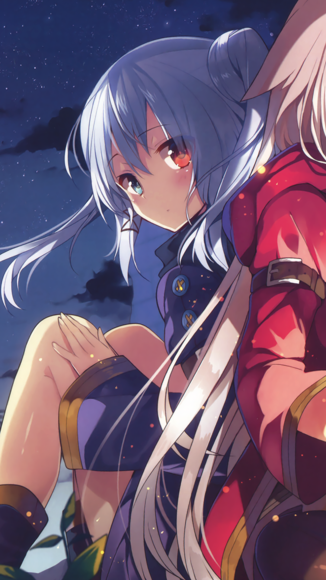 Download Heterochromia Anime Original Phone Wallpaper