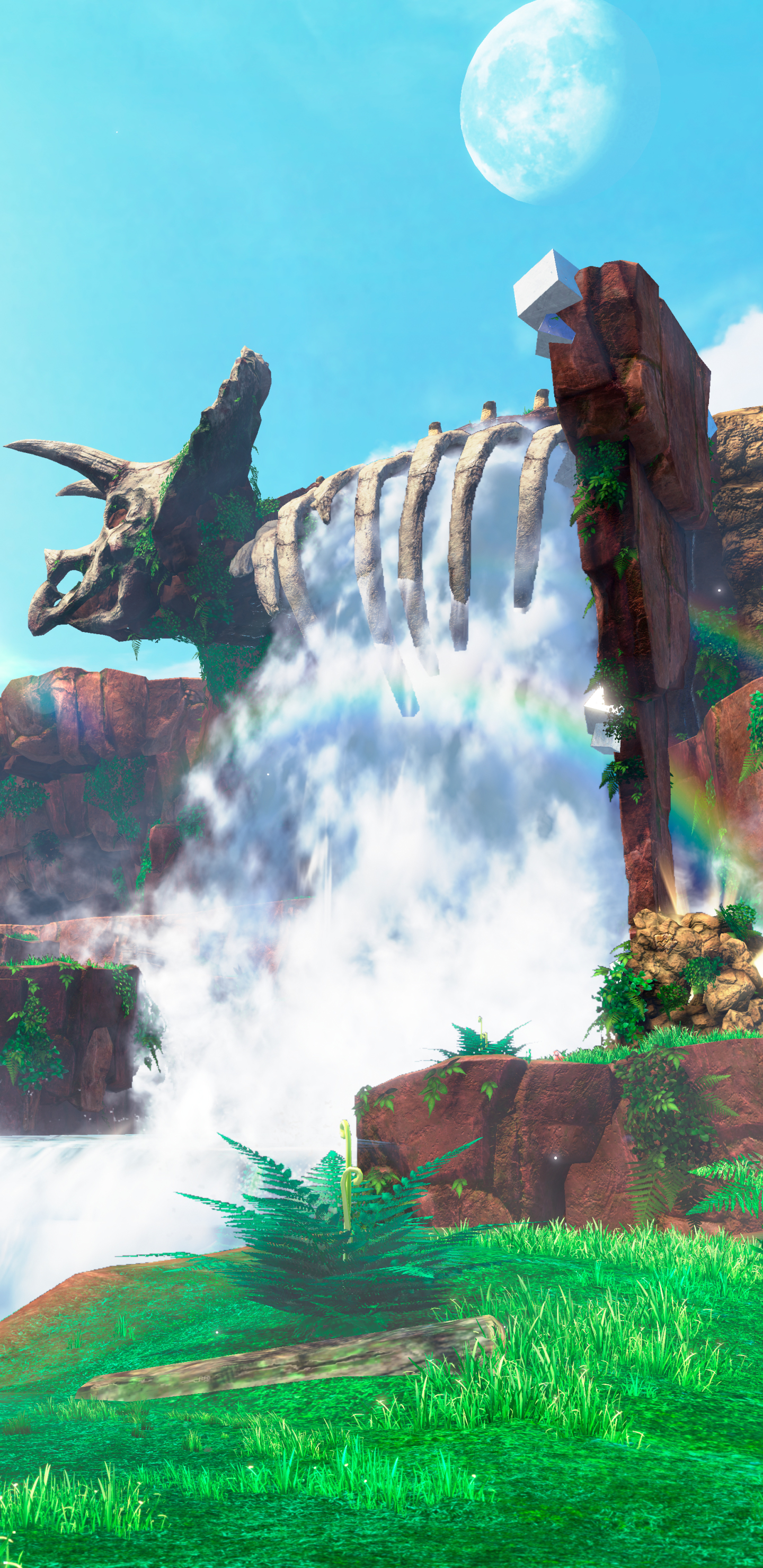 Super Mario Odyssey Cascade Kingdom Wallpaper (1)