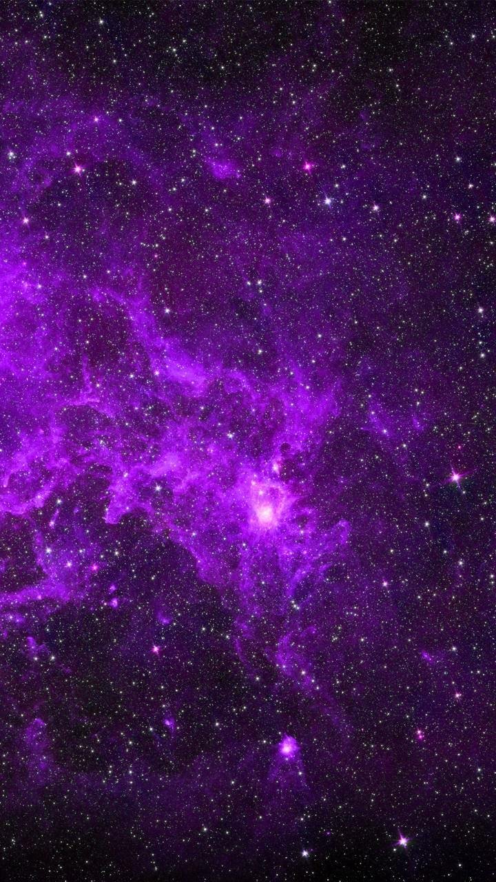 Download Star Purple Space Sci Fi Nebula Phone Wallpaper