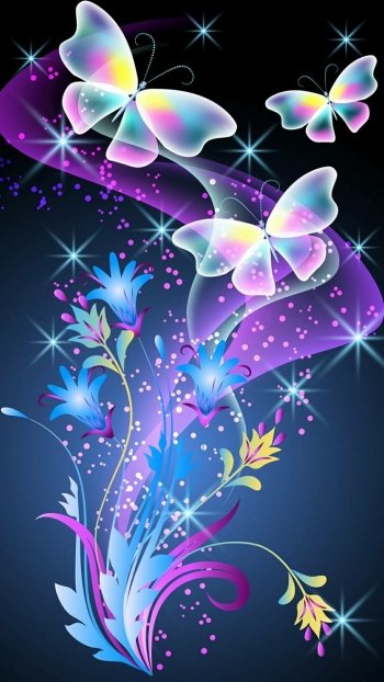  Flowers and Butterflies
