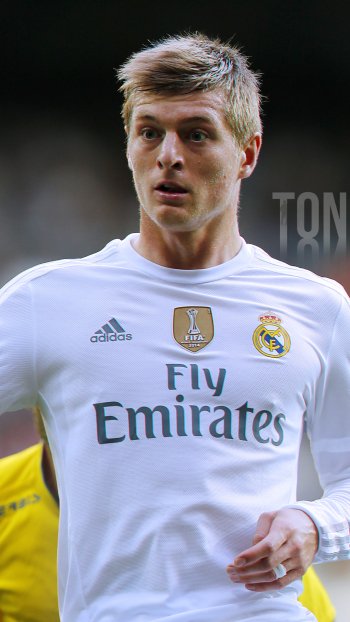 Real Madrid C.F. Toni Kroos Sports Phone Wallpaper