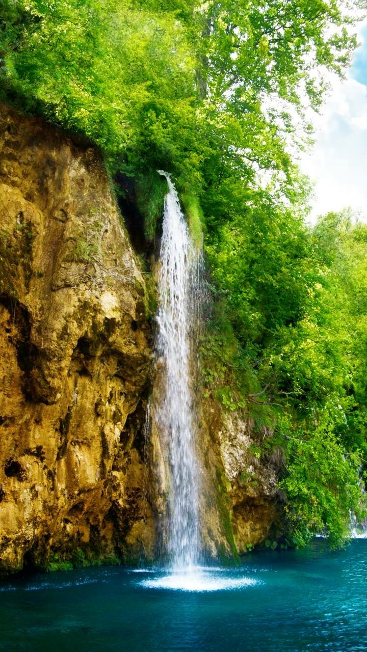 Download Earth Nature Waterfall Phone Wallpaper by wildflower1555