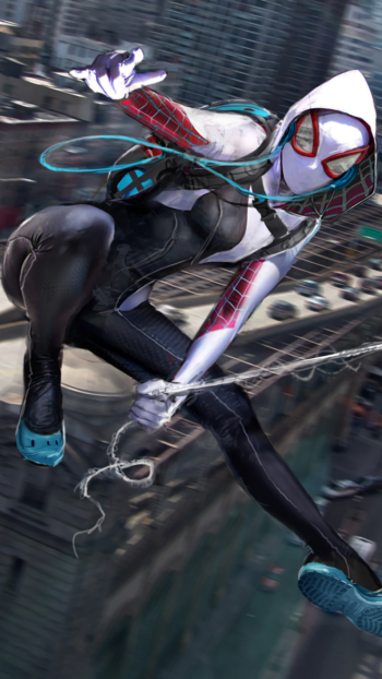 Gwen Stacy Comic Spider-Gwen Phone Wallpaper