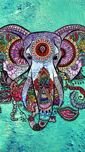  Colorful Elephant