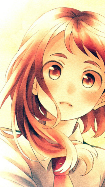 Ochaco Uraraka Anime My Hero Academia Phone Wallpaper