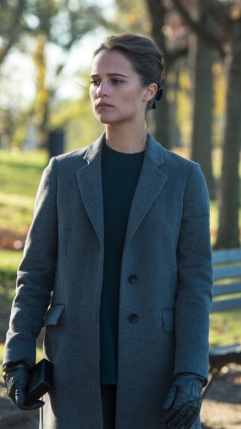 Alicia Vikander movie Jason Bourne Phone Wallpaper