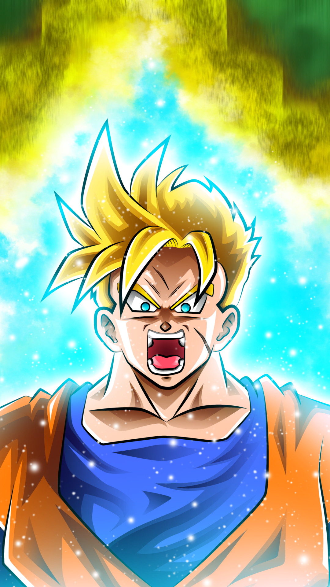 Gohan, dragon ball, super sayin, HD phone wallpaper