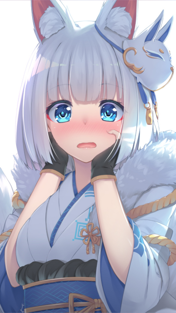 Kaga (Azur Lane) Anime Azur Lane Phone Wallpaper