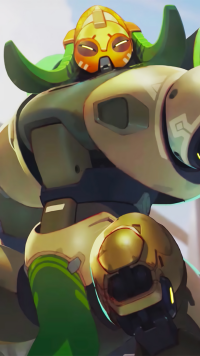 Orisa (Overwatch) Phone Wallpapers