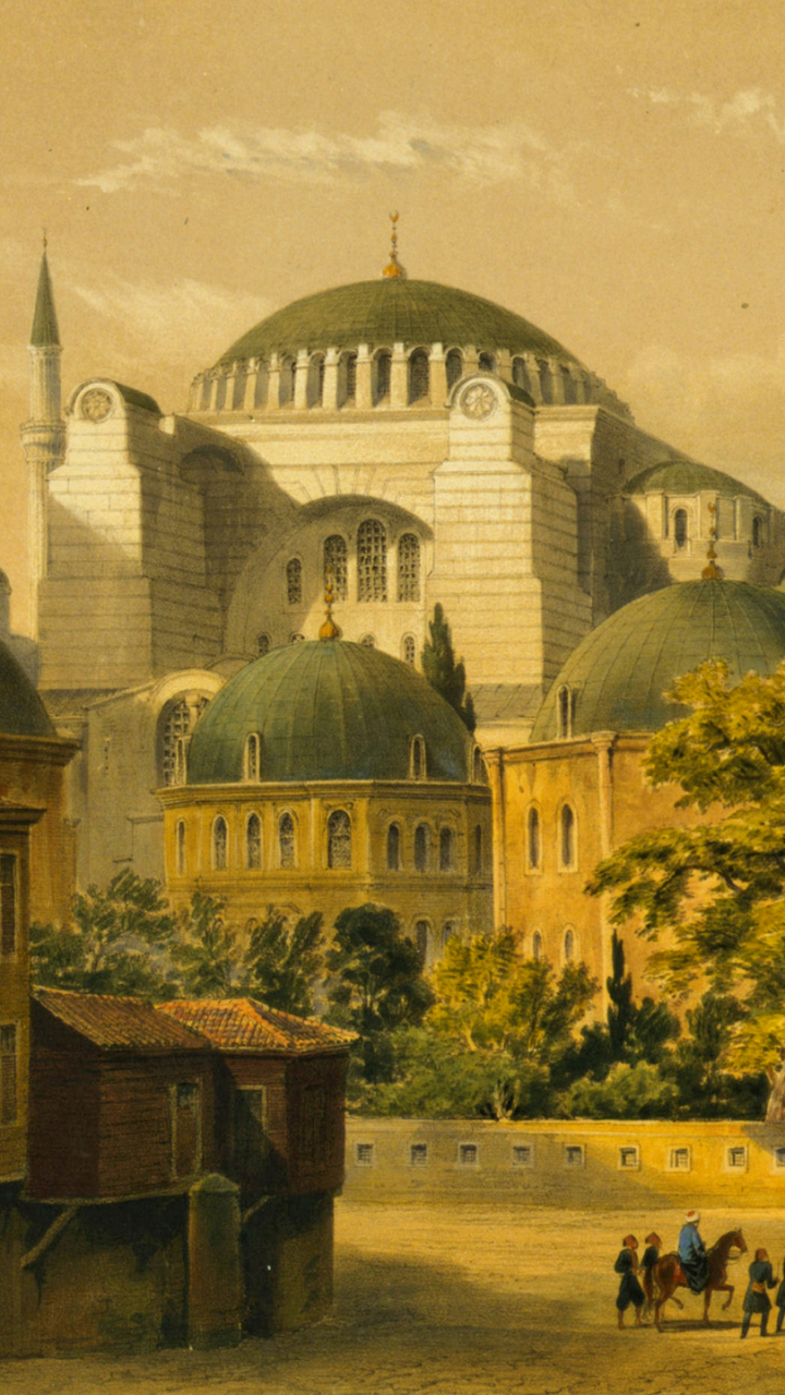 Hagia Sophia Phone Wallpaper