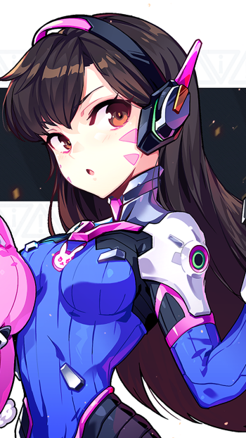 D.Va (Overwatch) video game Overwatch Phone Wallpaper
