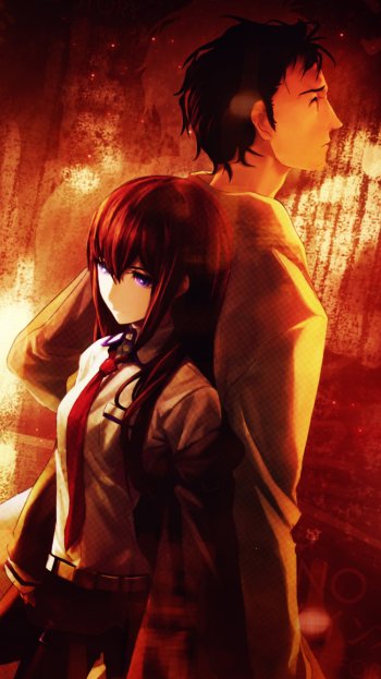 Makise Kurisu &amp; Rintaro Okabe