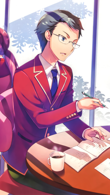 Teruhiko Yukimura Anime Classroom of the Elite Phone Wallpaper