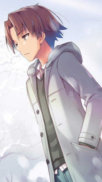 Kiyotaka Ayanokōji Anime Classroom of the Elite Phone Wallpaper