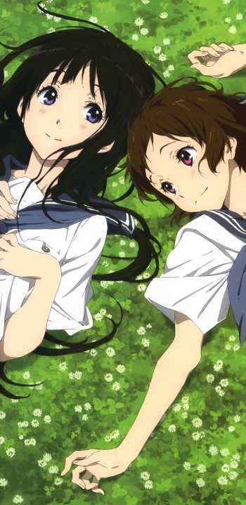 Eru Chitanda Mayaka Ibara Anime Hyouka Phone Wallpaper