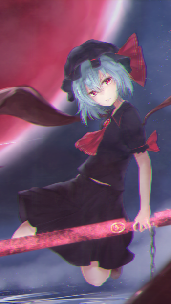 Remilia Scarlet Anime Touhou Phone Wallpaper