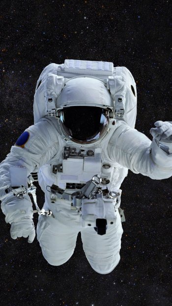 Sci Fi astronaut Phone Wallpaper