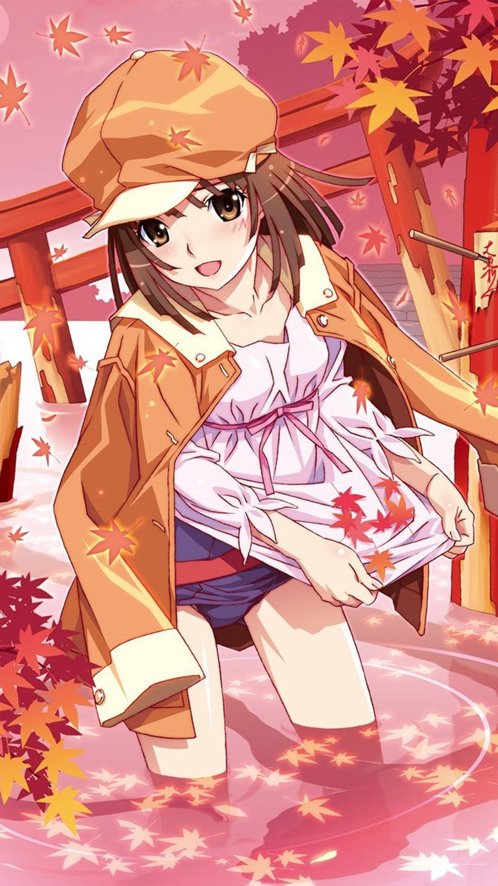 Download Nadeko Sengoku Anime Monogatari (Series) Phone Wallpaper