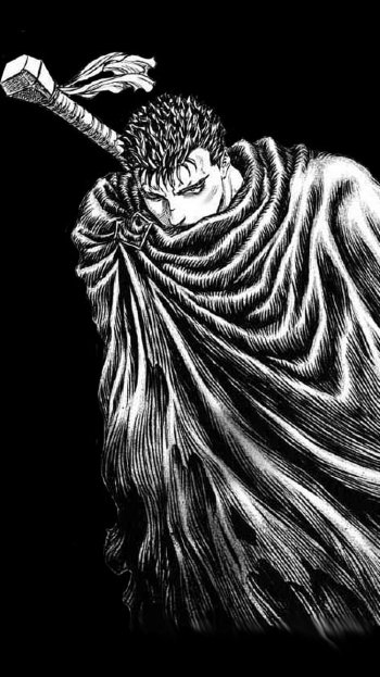 Guts (Berserk) Anime Berserk Phone Wallpaper