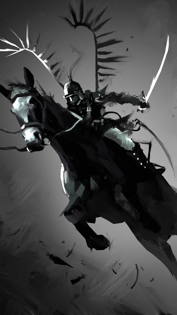 horse fantasy warrior fantasy warrior Phone Wallpaper