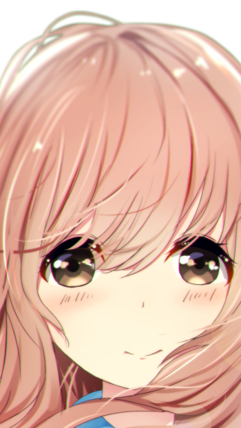 Shouko Nishimiya Anime A Silent Voice Phone Wallpaper