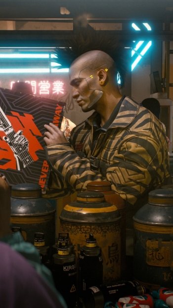 video game Cyberpunk 2077 Phone Wallpaper
