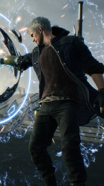 Nero (Devil May Cry) video game Devil May Cry 5 Phone Wallpaper