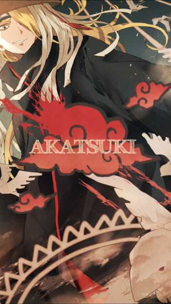 Deidara (Naruto) Akatsuki (Naruto) Anime Naruto Phone Wallpaper