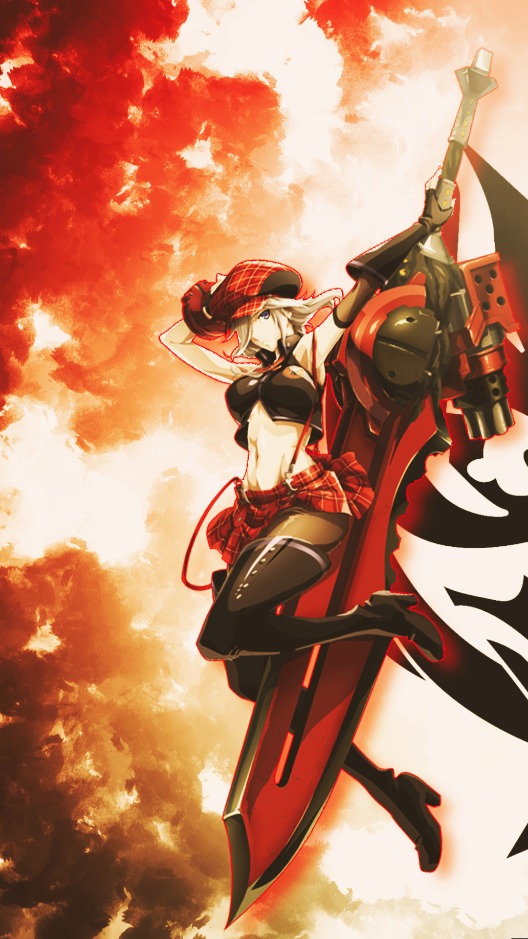 Anime God Eater Phone Wallpaper by RoninGFX